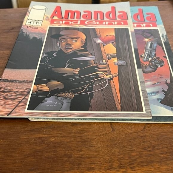 Image Comics Amanda & Gunn  Issue 1 & 4 - Picture 5 of 6